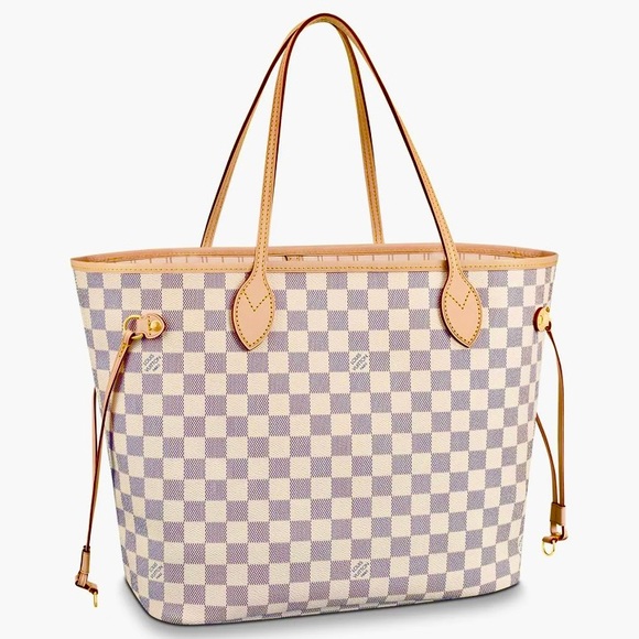 SOLD - Louis Vuitton Damier Azur Neverfull MM - Picture 15 of 16